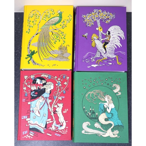 34 - °  Lang, Andrew (Ed) -The Folio Society Rainbow Fairy Book Collection, Complete set of 12 volumes. (... 