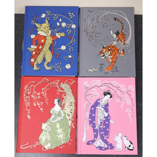 34 - °  Lang, Andrew (Ed) -The Folio Society Rainbow Fairy Book Collection, Complete set of 12 volumes. (... 