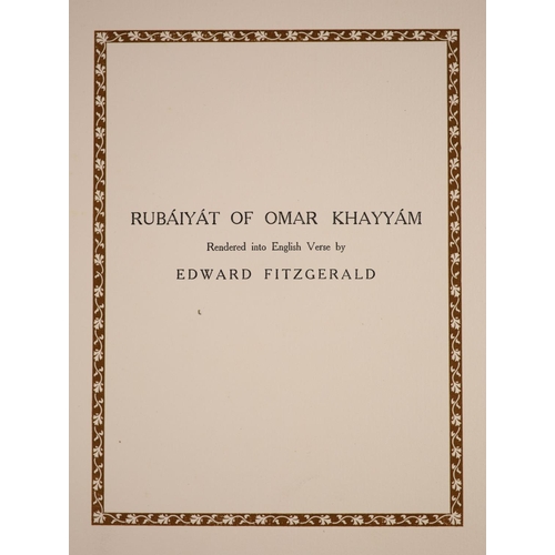 59 - °  Omar Khayyam - The Rubaiyat, illustrated by Edmund Dulac, translated by Edward Fitzgerald, number... 