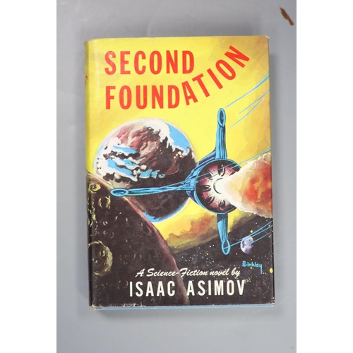 9 - °  Asimov, Isaac - The Foundation Trilogy, all 1st editions, all in unclipped d/j, all Gnome Press,... 