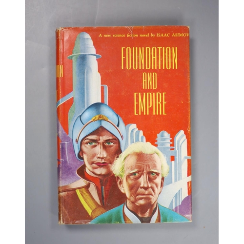 9 - °  Asimov, Isaac - The Foundation Trilogy, all 1st editions, all in unclipped d/j, all Gnome Press,... 