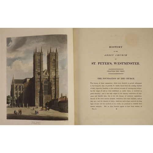 138 - °  Ackermann Publications, Rudolph - The History of the Abbey Church of St. Peter’s Westminster, 1st... 