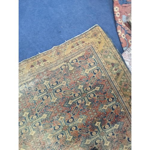 173 - Three antique rugs, Caucasian and North West Persian, largest 230 x 154cm