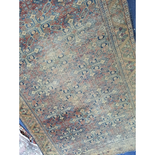 173 - Three antique rugs, Caucasian and North West Persian, largest 230 x 154cm