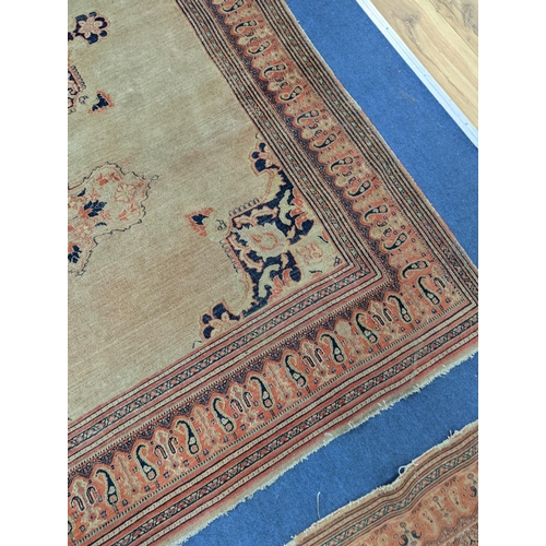 173 - Three antique rugs, Caucasian and North West Persian, largest 230 x 154cm