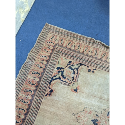 173 - Three antique rugs, Caucasian and North West Persian, largest 230 x 154cm