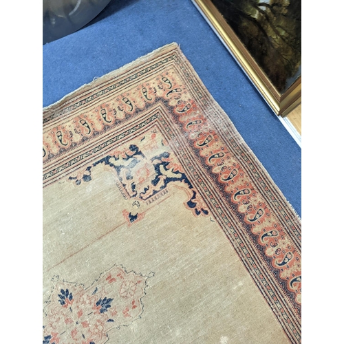 173 - Three antique rugs, Caucasian and North West Persian, largest 230 x 154cm