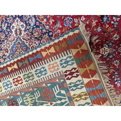 70 - A Soumak Kelim carpet, approx. 240 x 140cm