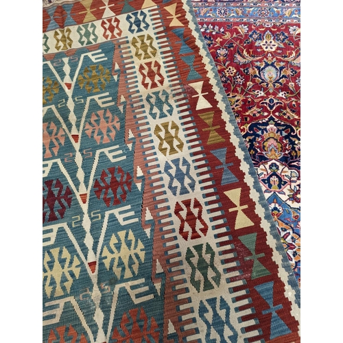 70 - A Soumak Kelim carpet, approx. 240 x 140cm