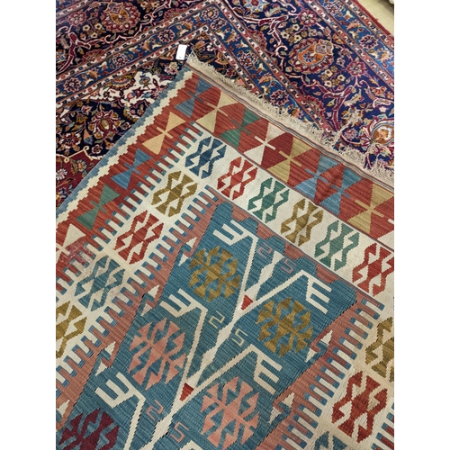 70 - A Soumak Kelim carpet, approx. 240 x 140cm