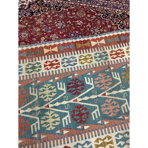 70 - A Soumak Kelim carpet, approx. 240 x 140cm