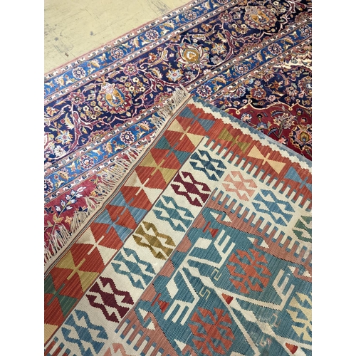 70 - A Soumak Kelim carpet, approx. 240 x 140cm