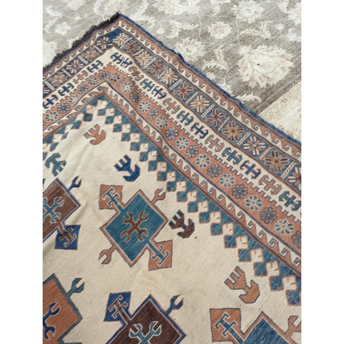 74 - A Soumak carpet, 328 x 250cm