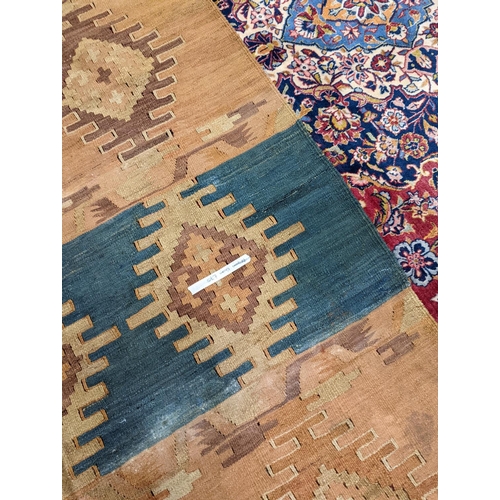 78 - An Afghan Kelim flatweave carpet, 192 x 150cm