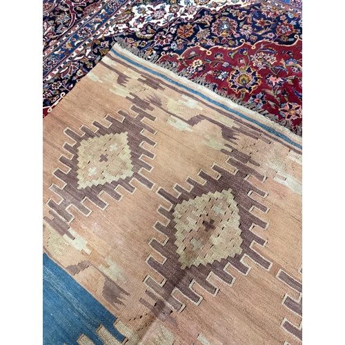 78 - An Afghan Kelim flatweave carpet, 192 x 150cm