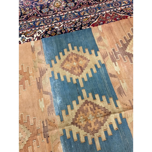 78 - An Afghan Kelim flatweave carpet, 192 x 150cm