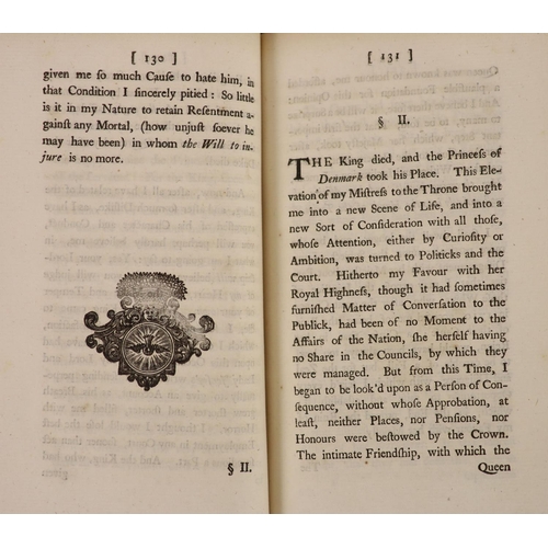 113 - °  Churchill, Sarah Duchess of Marlborough  An Account of the Conduct of the Dowager Duchess of Mar... 