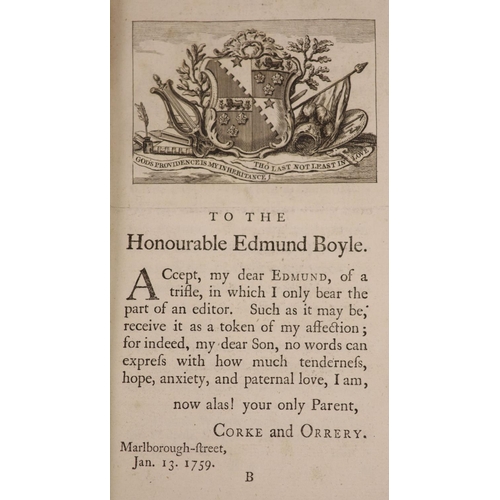 114 - °  Cary, Robert  Memoirs of the Life of Robert Cary, Barron of Leppington, and Earl of Monmouth... ... 