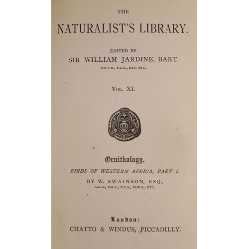 116 - °  Jardine, Sir William [Editor] - The Naturalists Library. Vol XI. Ornithology Birds of Western Afr... 