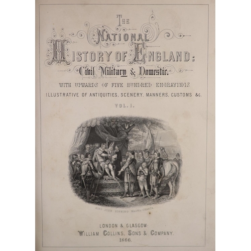 120 - °  Farr, Edward  The National Histroy of England, Civil, Military and Domestic, from the Roman Inva... 