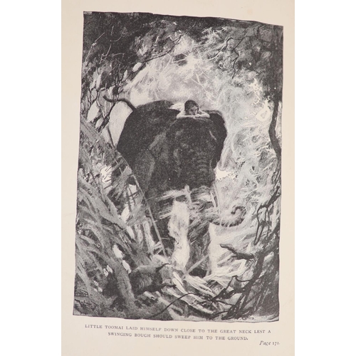 131 - °  Kipling, Rudyard - The Jungle Book. With: The Second Jungle Book, 2 vols, (Jungle Book 1st editio... 