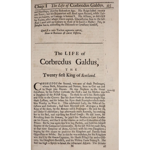 140 - °  Abercromby, Patrick - The Martial Achievements of the Scots Nation2 vols. Marbled calf, panelled... 