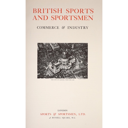 141 - °  British Sports & Sportsmen (Thruston, Edmund Heathcote) - British Sports and Sportsmen, Commerce ... 