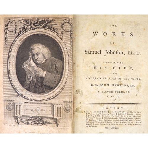 193 - °  Johnson, Samuel - The Works of ..... together with His Life, and Notes on His Lives of the Poets,... 