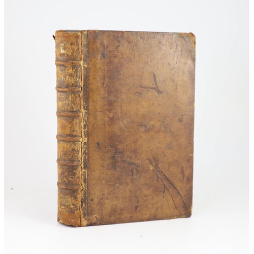 213 - °  Wood, Thomas - An Institute of the Laws of England ... 4th edition, corrected. contemp. calf, gil... 