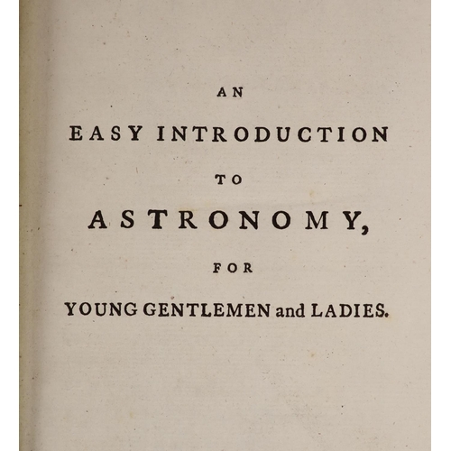 218 - °  Ferguson, James - An Easy Introduction to Astronomy, for Young Gentlemen and Ladies ... 4th editi... 