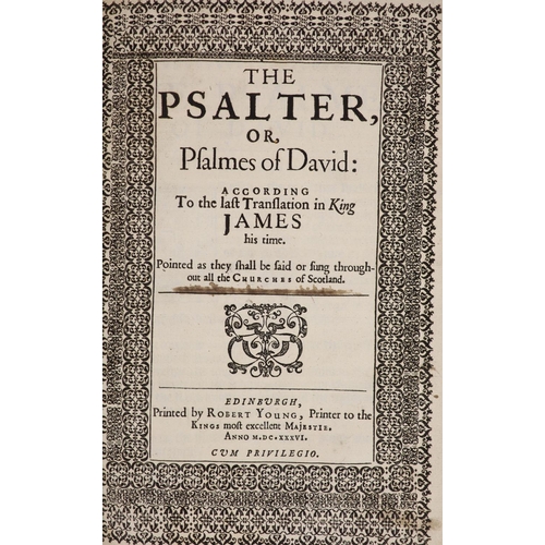 238 - °  The Booke of Common Prayer ... for Use of the Church of Scotland. title (within an elaborate deco... 