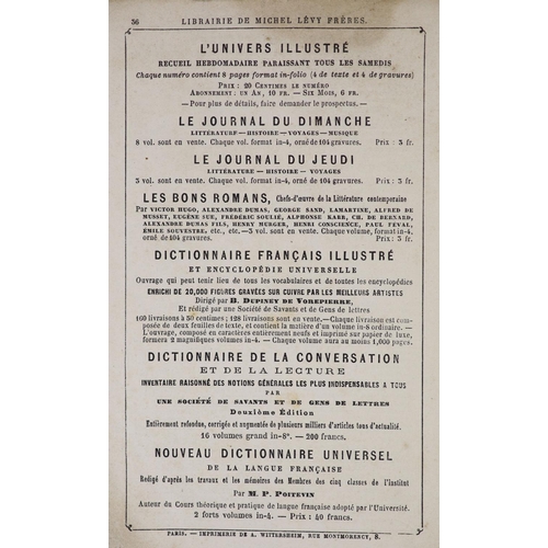 265 - °  Berlioz, Hector. A Travers Chants. Etudes Musicales, adorations boutades et critiques. Original p... 