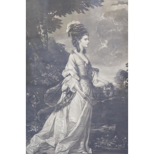 296 - Shiells, Sarah. Ann Yearsley. The Bristol Milkwoman. Mezzotint, 445 x 325cm., engraved by Joseph Gro... 