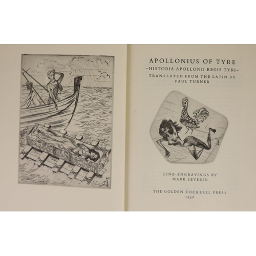 36 - °  Golden Cockerel Press - Waltham Saint Lawrence, Berkshire - Appolonius of Tyre - Historia, transl... 