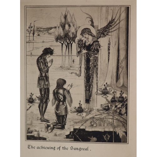 39 - °  Malory, Thomas - Le Morte DArthur, 2nd edition, one of 1500 illustrated by Aubrey Beardsley, 4to... 