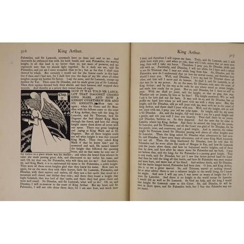 39 - °  Malory, Thomas - Le Morte DArthur, 2nd edition, one of 1500 illustrated by Aubrey Beardsley, 4to... 