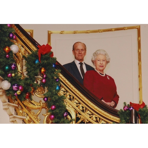 7 - Elizabeth II, Queen of England,  Philip, Prince, Duke of Edinburgh  - a collection of 9 colour photo... 