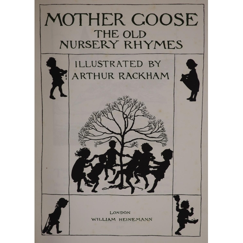 75 - °  Rackham, Arthur - Mother Goose: The Old Nursery Rhymes, one of 1,130 signed by the author/illustr... 