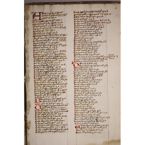 99 - °  An early 15th century German manuscript volume of Lenten sermons, c1400.The volume consists of 13... 