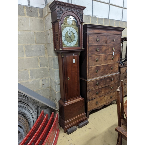 118 - A George III Scottish mahogany 8 day longcase clock, marked Alexander Mitchell, Gorbells, Glasgow, h... 