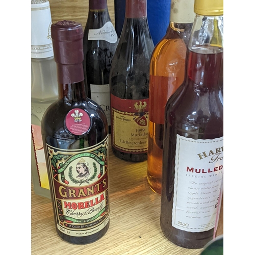 306 - Assorted wines and spirits