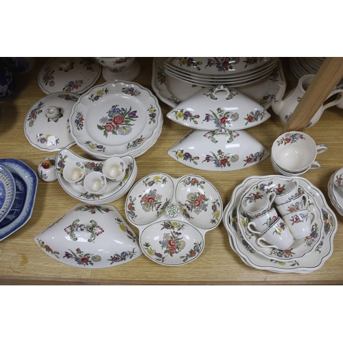 430 - A Copeland Spode Springtime part dinner, tea and coffee service