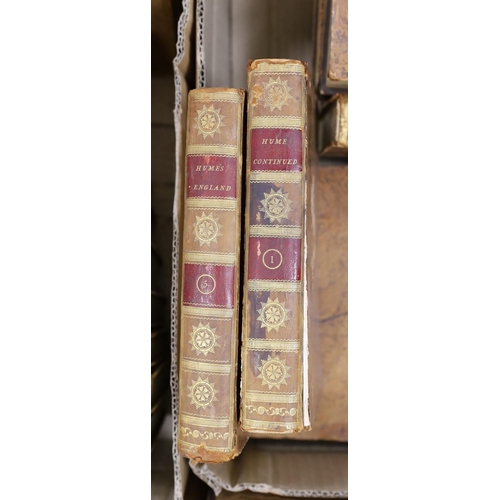 466 - ° ° Hume, David - The History of England ... new edition, 8 vols.; and: the Continuation  (by Thomas... 