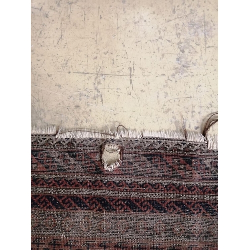 49 - Three small North West Persian rugs (worn), largest 205 x 122cm