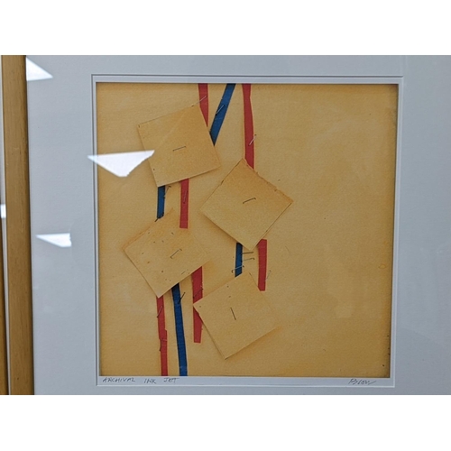 639 - Sandra Blow (1925-2006), six inkjet prints, signed and dated 2005, largest 28 x 30cm