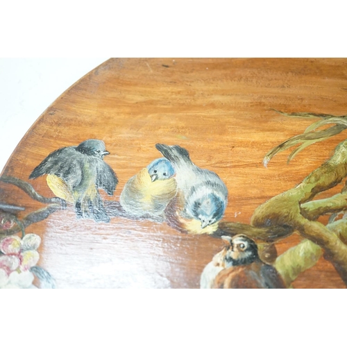 1392 - A Continental terracotta wall plaque and a Poutney & Co plaque (2) 39cm