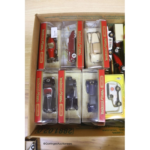 1395 - A collection of Corgi, Dinky, Matchbox and other diecast vehicles,including two Maisto Special Editi... 