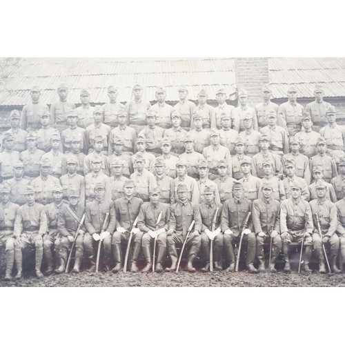 1421 - A good quality WWII Japanese military photograph album