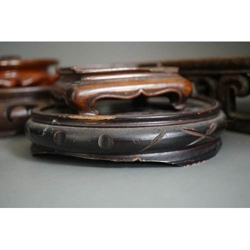 1577 - Chinese and Oriental hardwood stands