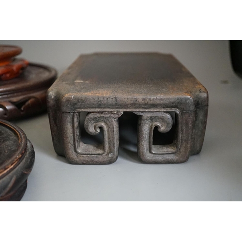 1577 - Chinese and Oriental hardwood stands